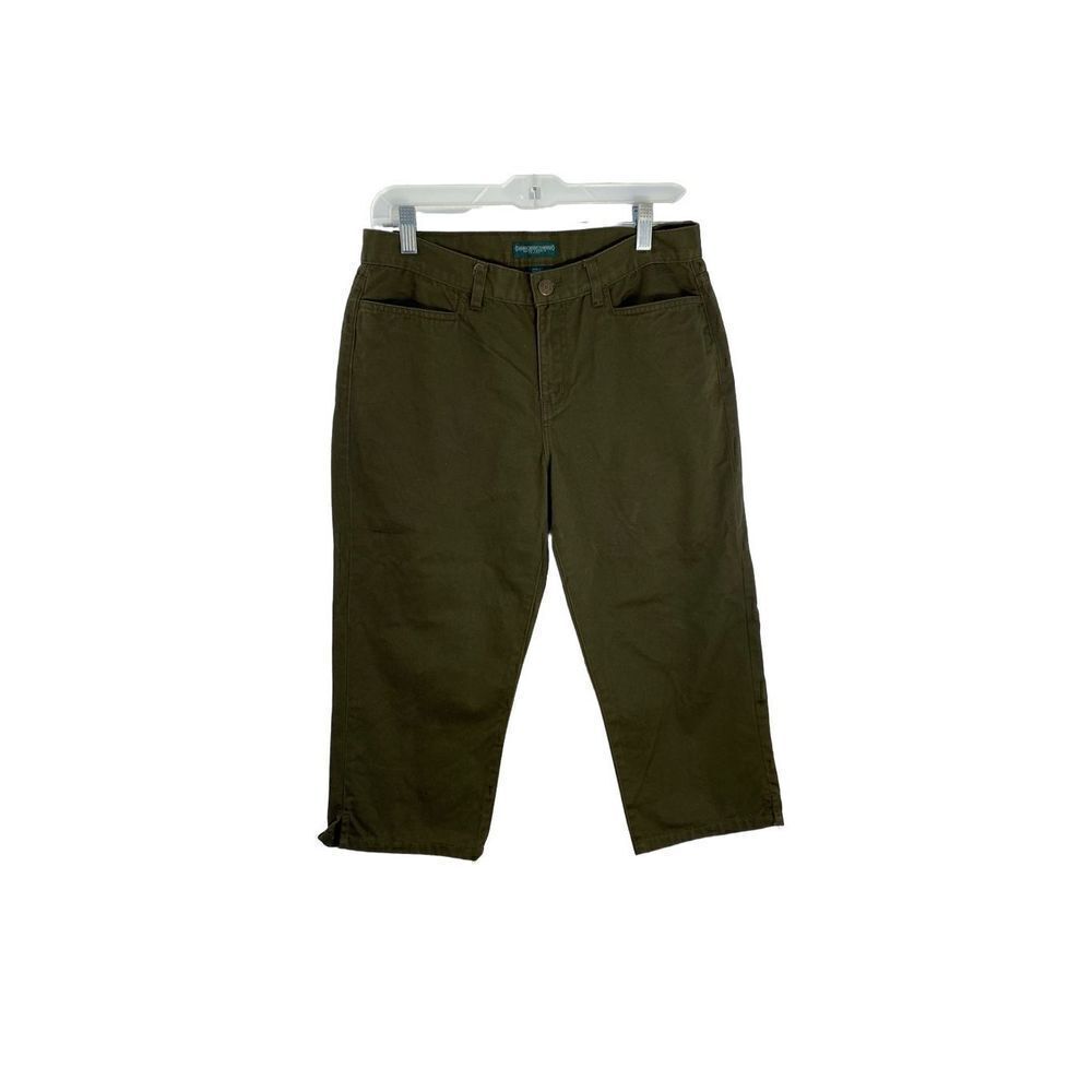 Lauren Ralph Lauren, petite classic mid calf cropped pants size for